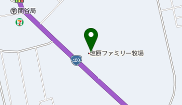 塩原ファミリー牧場の地図画像