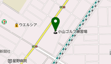 (有)小山ゴルフ練習場の地図画像