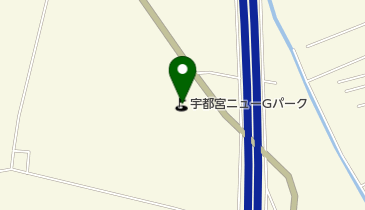 宇都宮ニューゴルフパークの地図画像