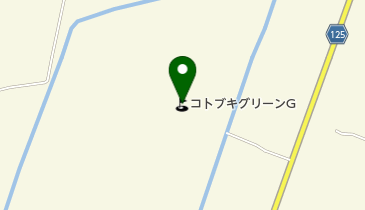 コトブキグリーンゴルフの地図画像