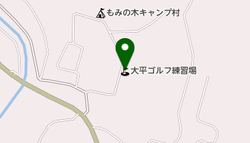 大平ゴルフ練習場の地図画像