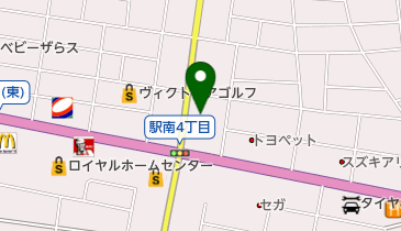 アピナ小山店の地図画像