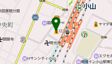 namcoロブレ小山店の地図画像