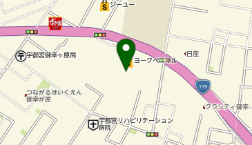 アミューズメントPLABIヨークベニマル御幸ヶ原店の地図画像