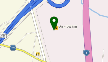 アピナ宇都宮店の地図画像