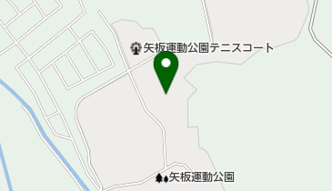 矢板運動公園市営プールの地図画像