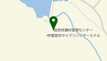 宇都宮市自然休養村の地図画像