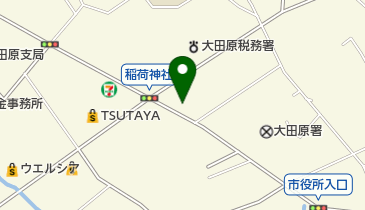 稲荷神社の地図画像