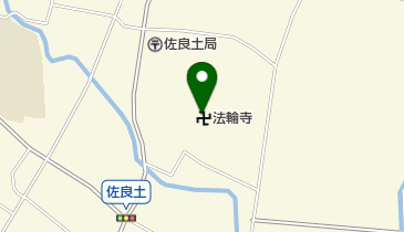 法輪寺の地図画像