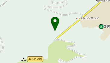 太平山あじさい坂の雨蛙の地図画像