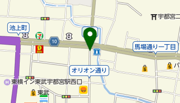 シンボルロードの地図画像