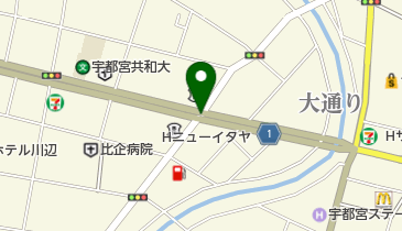 ふるさと宮まつりの地図画像