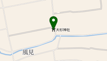 風見の神楽の地図画像