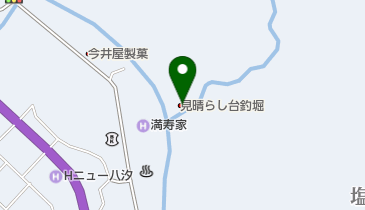 見晴らし釣り堀園の地図画像