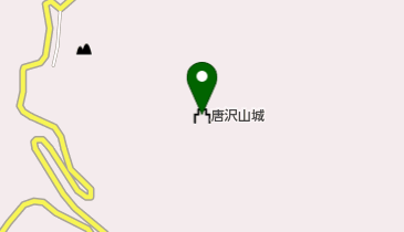 唐沢山城の地図画像