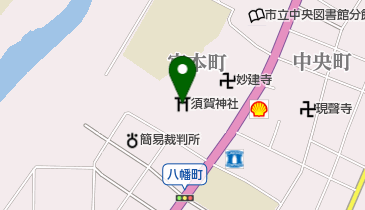 須賀神社(祇園神社、牛頭天王)の地図画像