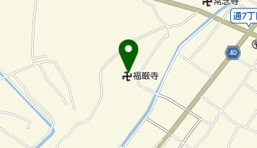 福厳寺の地図画像