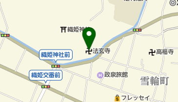 法玄寺の地図画像