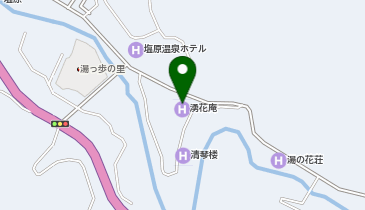 畑下温泉(塩原温泉郷)の地図画像