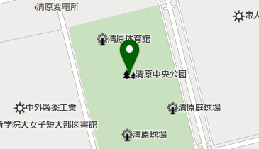清原中央公園の地図画像