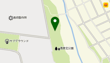 清原北公園の地図画像