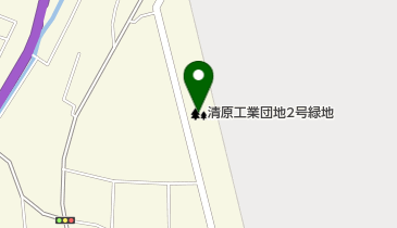 清原工業団地2号緑地の地図画像