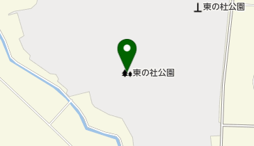 東の杜公園の地図画像