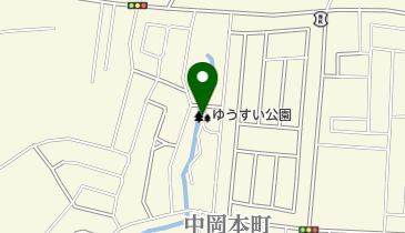 ゆうすい公園の地図画像