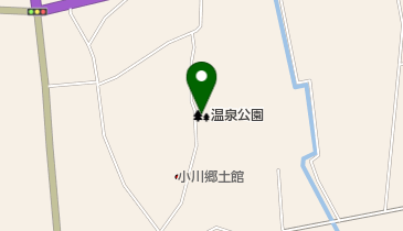 温泉公園の地図画像