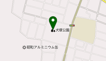 犬塚公園の地図画像