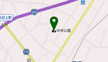 中央公園の地図画像