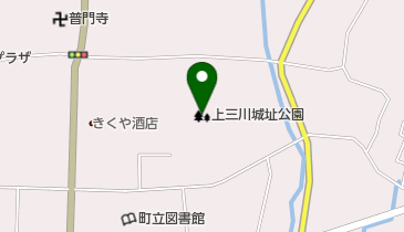 上三川城址公園の地図画像