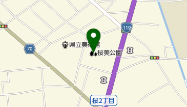 桜美公園の地図画像