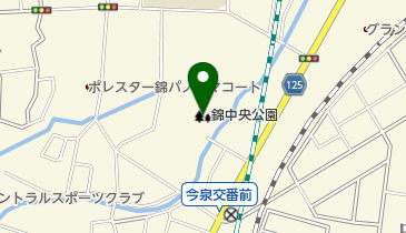 錦中央公園の地図画像