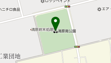 清原南公園の地図画像