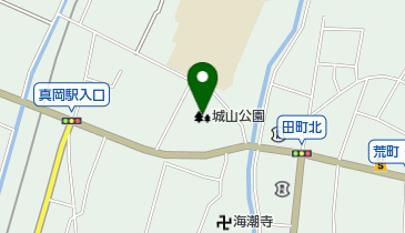 城山公園の地図画像