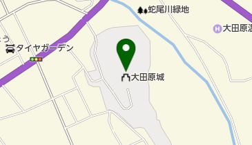 龍城公園の地図画像