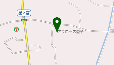 アプローズ益子の地図画像