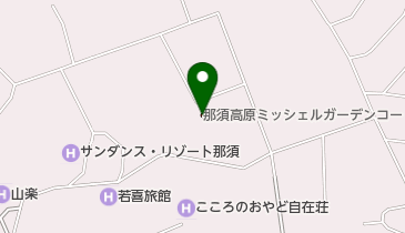 那須高原ミッシェルガーデンコートの地図画像
