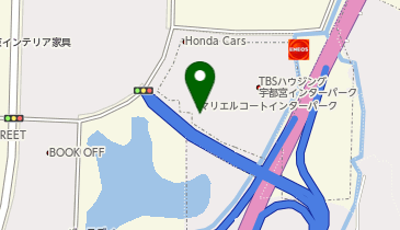 マリエルコートインターパークの地図画像