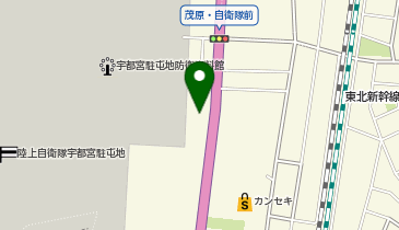 ランドローバー・アプルーブド宇都宮の地図画像