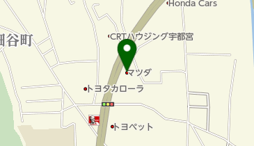 北関東マツダ宮環細谷店の地図画像