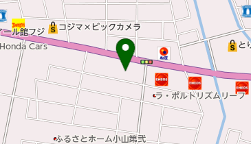 北関東マツダ小山店の地図画像