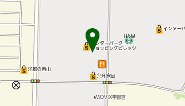3COINS+plus宇都宮インターパークビレッジ店の地図画像