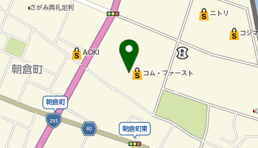 チョコザップアピタ足利の地図画像