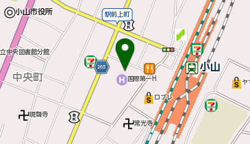 ライザップ小山店の地図画像