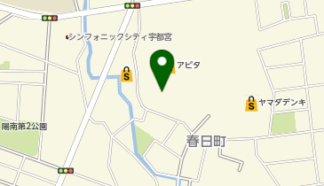 バーガーキングアピタ宇都宮店の地図画像