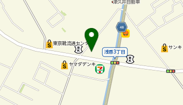 焼肉きんぐ大田原店の地図画像