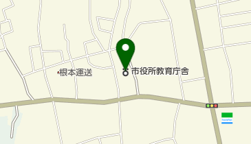 みどり市役所教育庁舎の地図画像