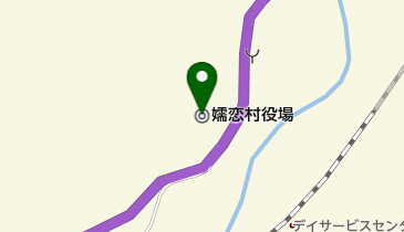 嬬恋村役場の地図画像